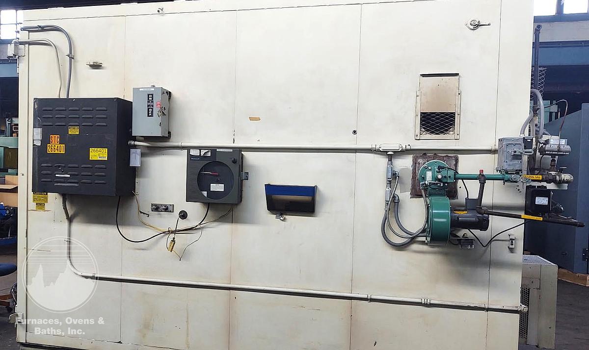 Used 60"W x 72"H x 96"L, Grieve B3-650 Gas Fired Walk-In Oven, 650°F, Class A Solvent Rated