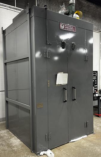 Used 48"W x 84"H x 72"L, Wisconsin Oven, Electric Walk-In Oven, Solvent Rated, 500°F