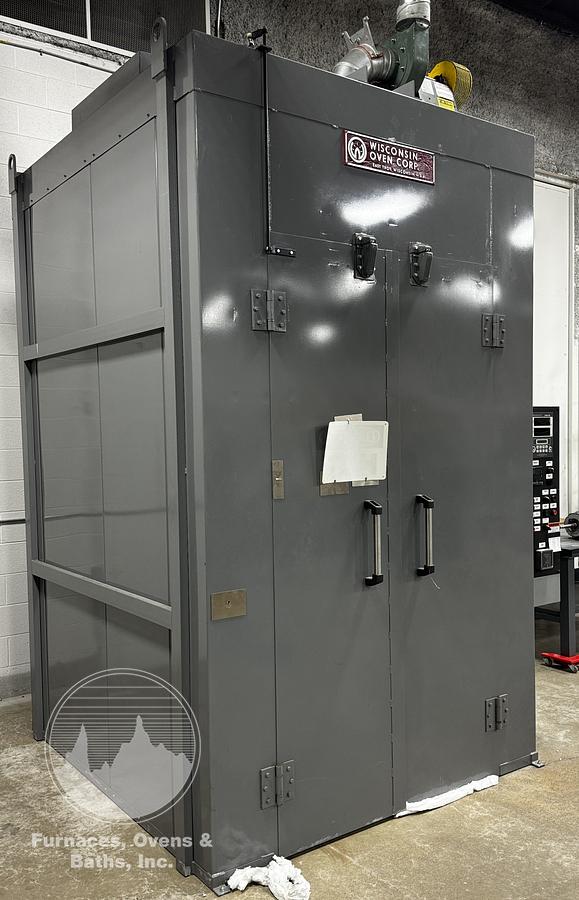 Used 48"W x 84"H x 72"L, Wisconsin Oven, Electric Walk-In Oven, Solvent Rated, 500°F