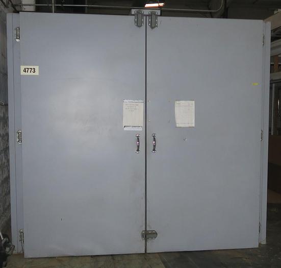 Used 96"W x 96"H x 144"L, JPW, 500°F, Gas Fired