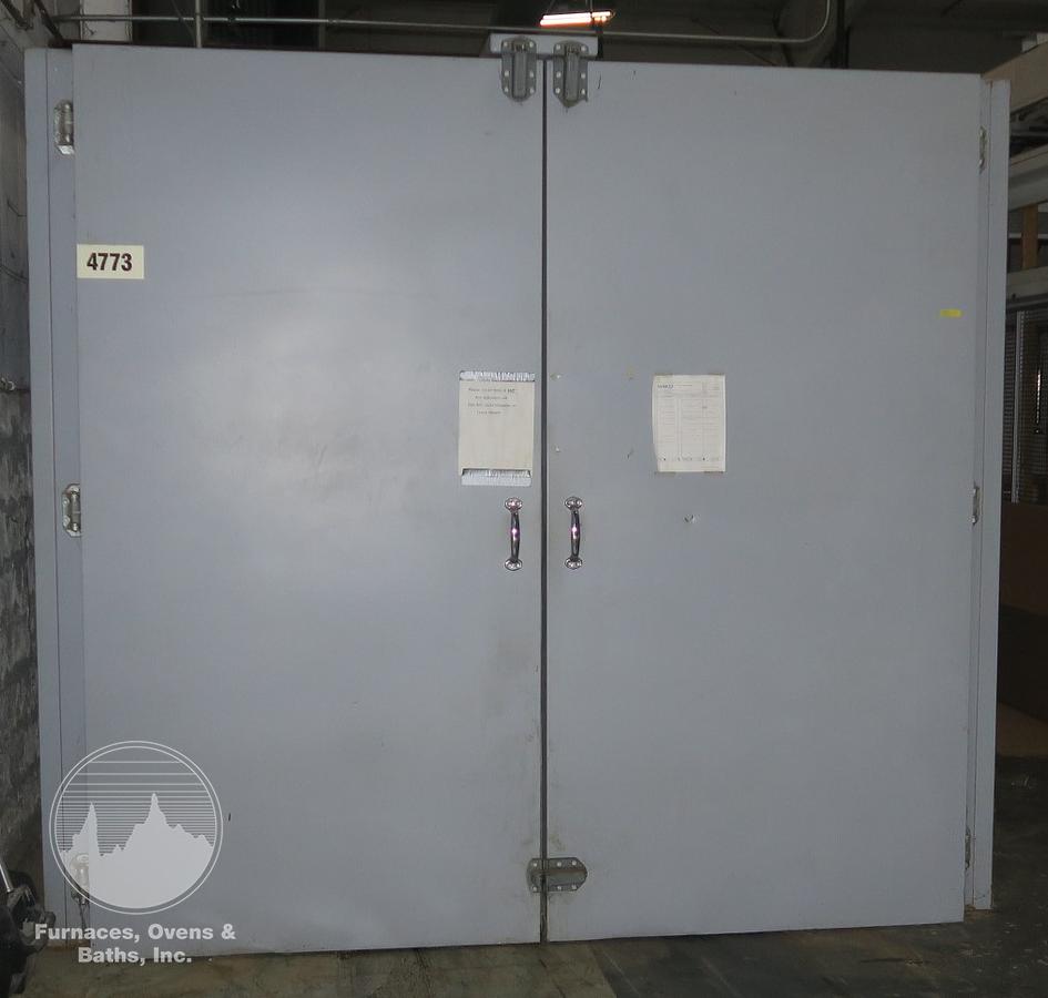 Used 96"W x 96"H x 144"L, JPW, 500°F, Gas Fired