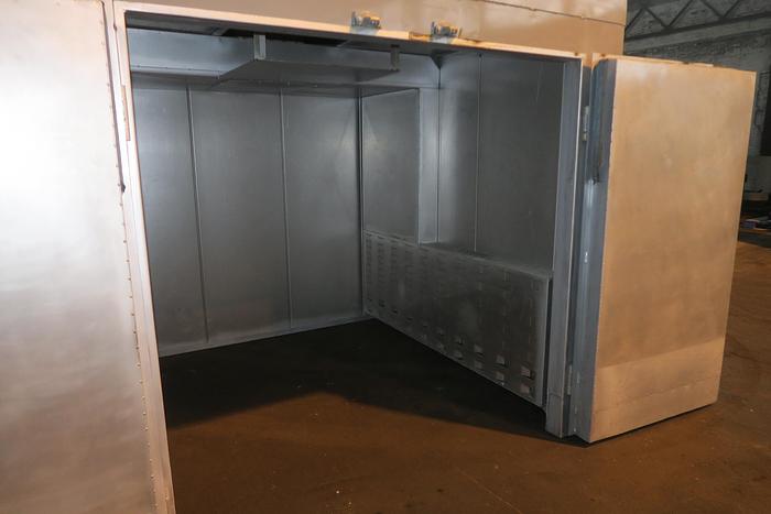 Used 72"W x 72"H x 84"L, Wisconsin, 500°F, Gas Fired