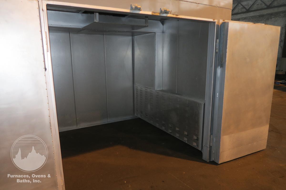 Used 72"W x 72"H x 84"L, Wisconsin, 500°F, Gas Fired