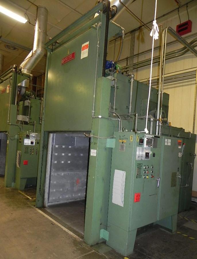 Used 72"W x 72"H x 132"L (11'), Wisconsin Walk-In Oven SWT-6116-E, 600°F, Electric, Powered Exhaust