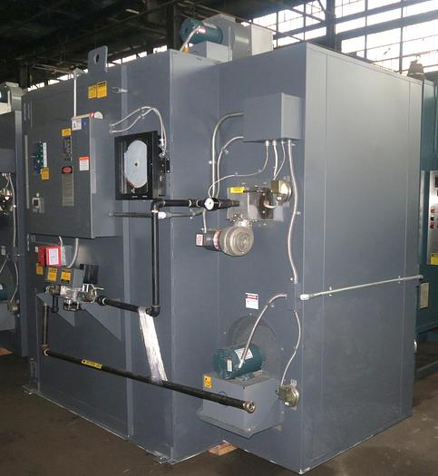 Used 60"W x 84"H x 60"L, Steelman, 500°F, Gas Fired, Class A, Solvent Rated, LIKE NEW