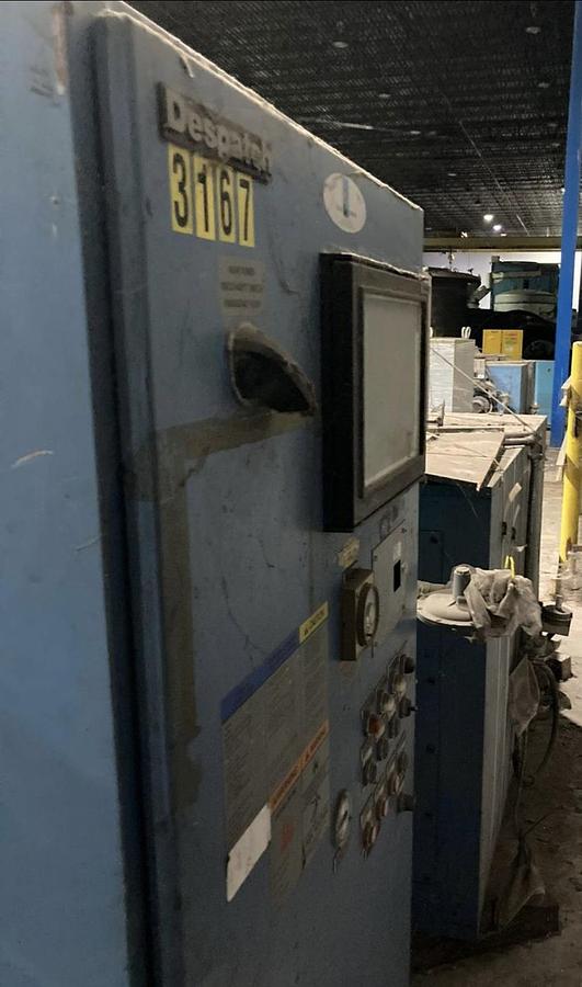 Used 84"W x 72"H x 96"L, Despatch Gas Fired Walk-In Oven, 700°F, Gas Fired, Solvent Rated