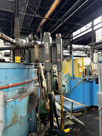 Used Thermcraft Atmosphere Rotary Hearth Furnace - 48” Diameter Hearth, 14” wide x 11” high opening, 1700-F