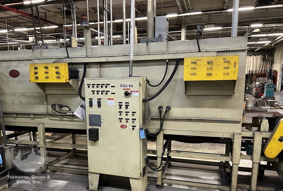 Used 19"W x 18" High x 120" Long, New England Oven Belt Conveyor Oven, Electric, 850-F