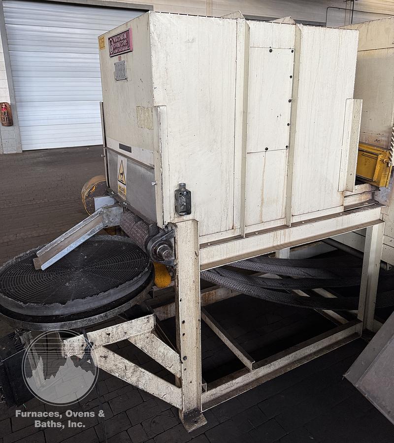 Used 20"W x 9" High x 15' Long, Wisconsin Belt Conveyor Oven, Electric, 500-F, w/Cooling