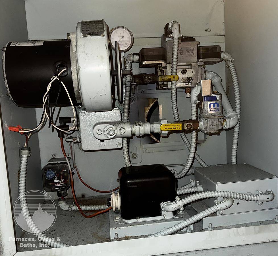 Used 60"W x 72"H x 96"L, Precision Quincy, Gas Fired Walk-In Oven, 500°F, Solvent Rated , Class A