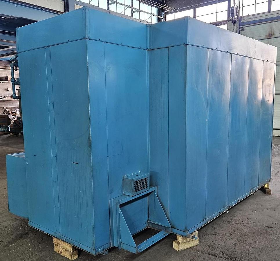 Used 60"W x 72"H x 96"L, Precision Quincy Class A Gas Fired Walk-In Oven, 850°F, Solvent Rated