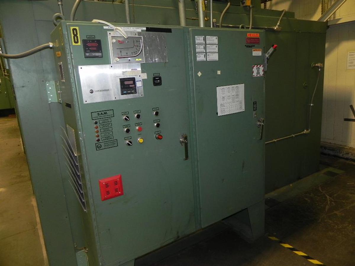 Used 72"W x 72"H x 132"L (11'), Wisconsin Walk-In Oven SWT-6116-E, 600°F, Electric, Powered Exhaust