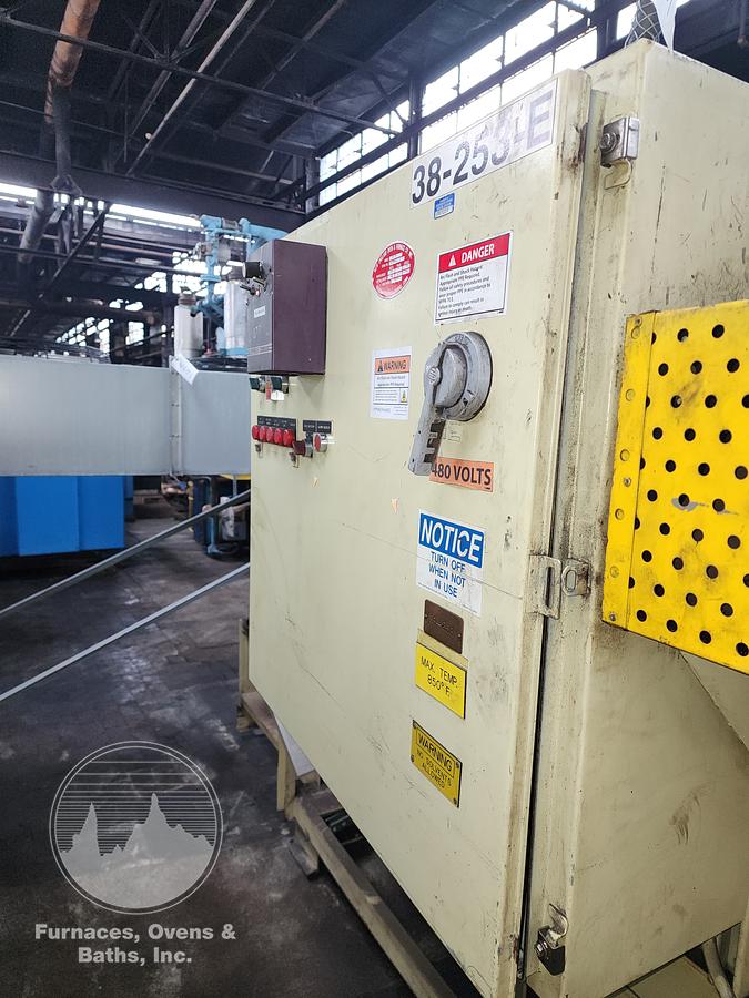 Used 19"W x 18" High x 120" Long, New England Oven Belt Conveyor Oven, Electric, 850-F