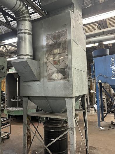 Used Goff 36 x 72 Spinner Hanger Shot Blast Machine