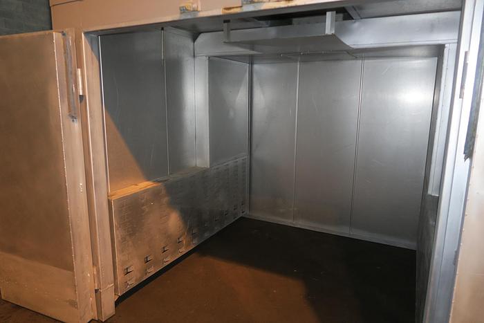 Used 72"W x 72"H x 84"L, Wisconsin, 500°F, Gas Fired