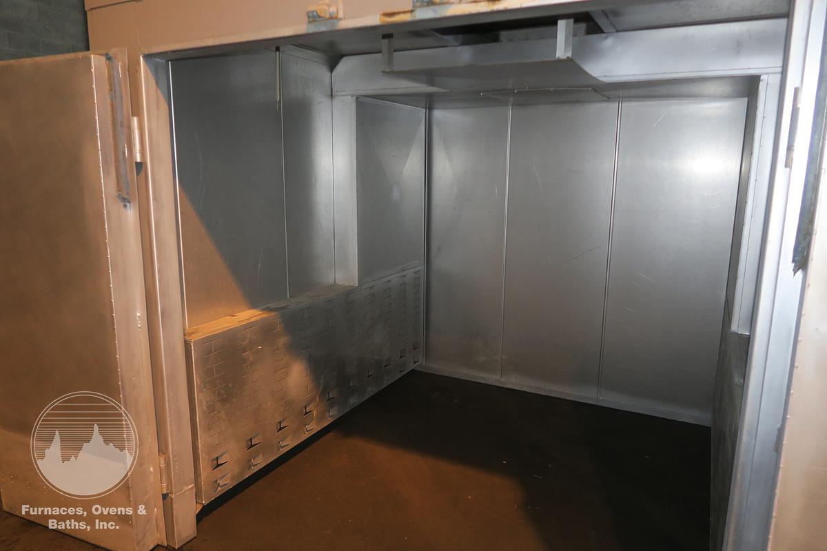 Used 72"W x 72"H x 84"L, Wisconsin, 500°F, Gas Fired