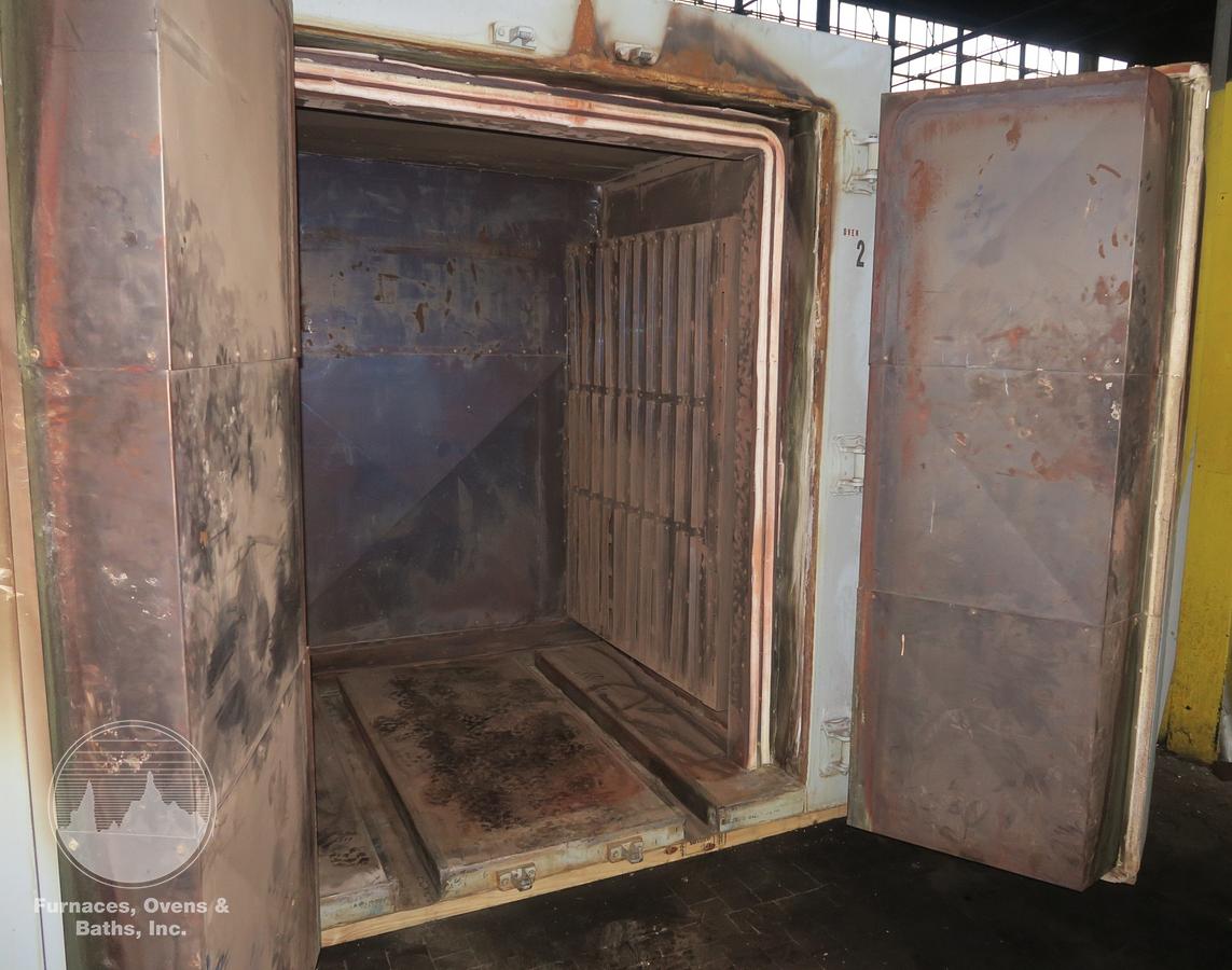 Used 52"W x 75"H x 60"L, Precision Quincy, Electric Walk-In Oven, 1000°F, Solvent Rated Stainless Steel Interior, Class A