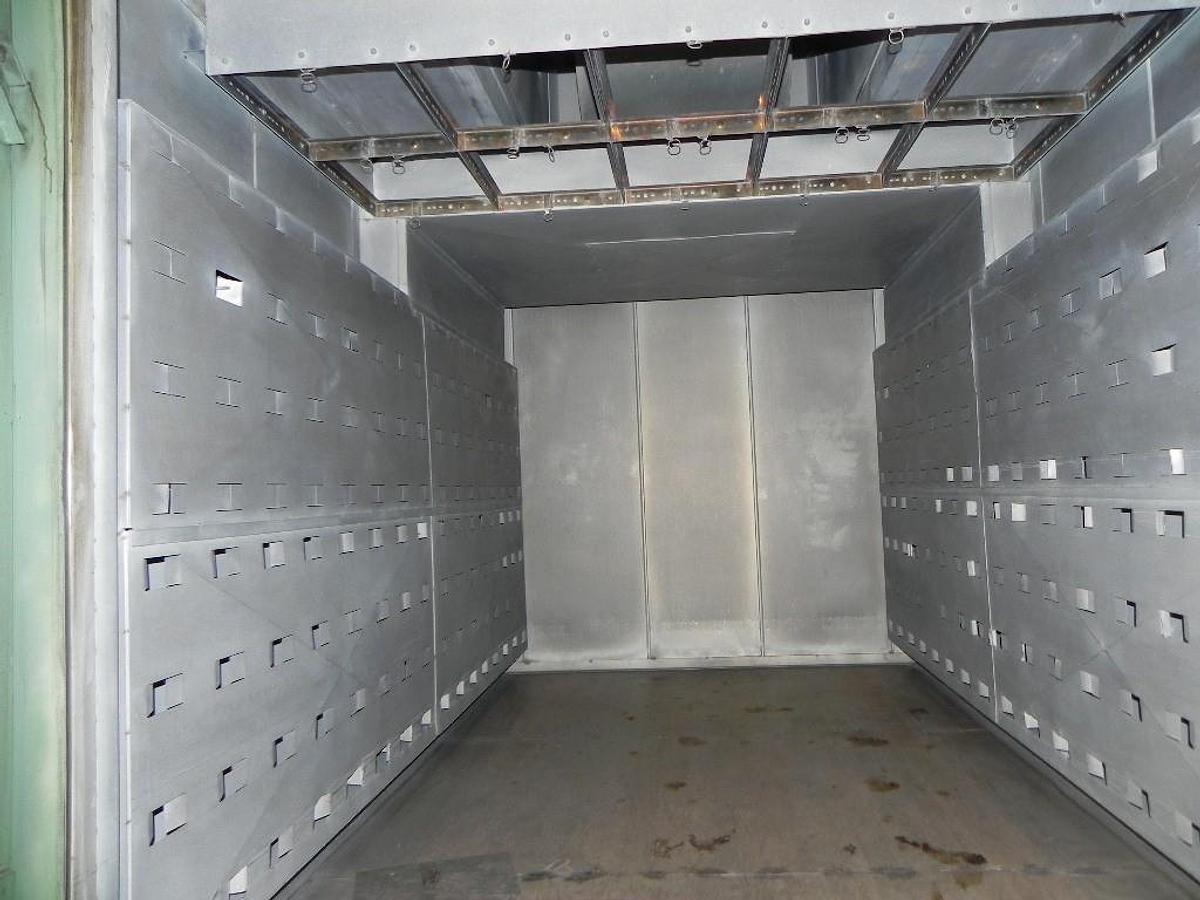 Used 72"W x 72"H x 132"L (11'), Wisconsin Walk-In Oven SWT-6116-E, 600°F, Electric, Powered Exhaust