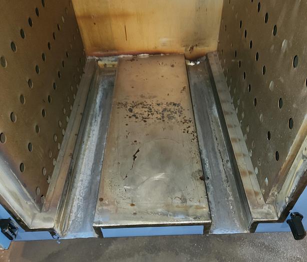 Used 36"W x 60"H x 48"L Blue M Truck Oven Model DC606RIG, 600°F, Electric