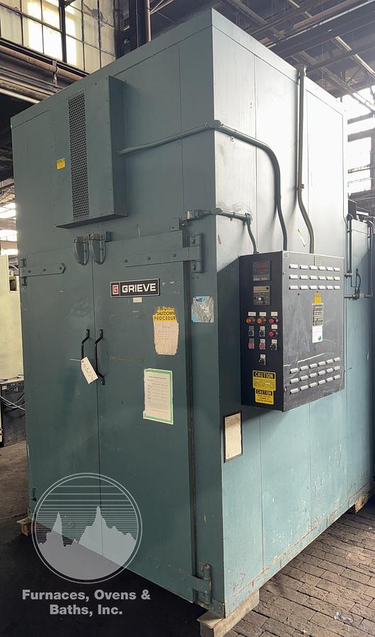 Used 54"W x 72"H x 72"L, Grieve B2-500 Electric Walk-In Oven, 500°F, Solvent Rated (200-F)