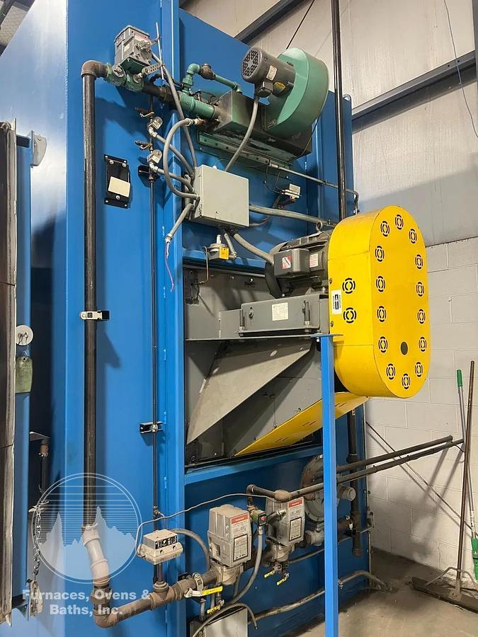 Used 120"W x 65"H x 65"L, Wisconsin Batch Oven, 1000°F, Gas Fired, EXCELLENT CONDITION