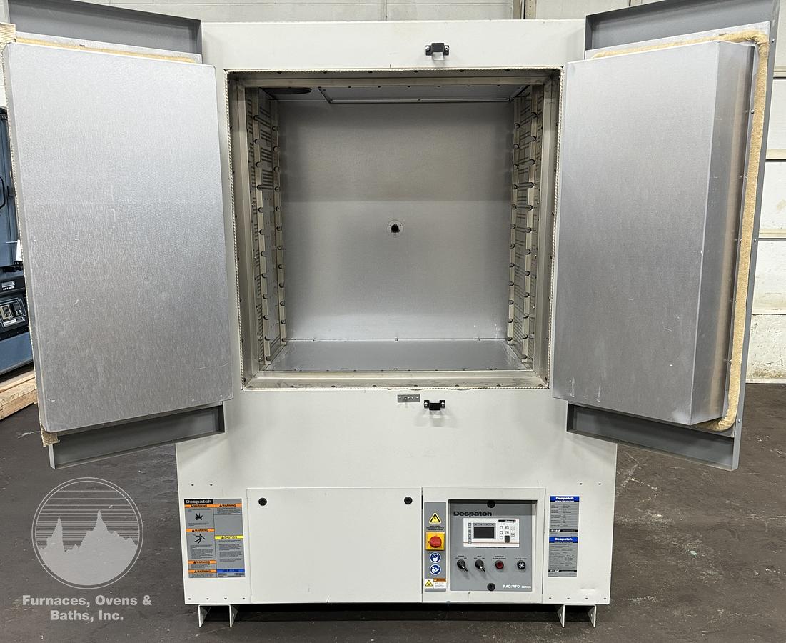 Used 37"W x 37"H x 25”L, Despatch Industries RAD2-19 Cabinet Oven, 650-F, Electric