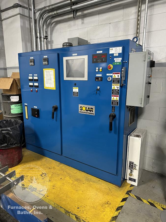 Used Solar Vacuum Furnace, 24"W x 24"H x 36"L, 1300°C