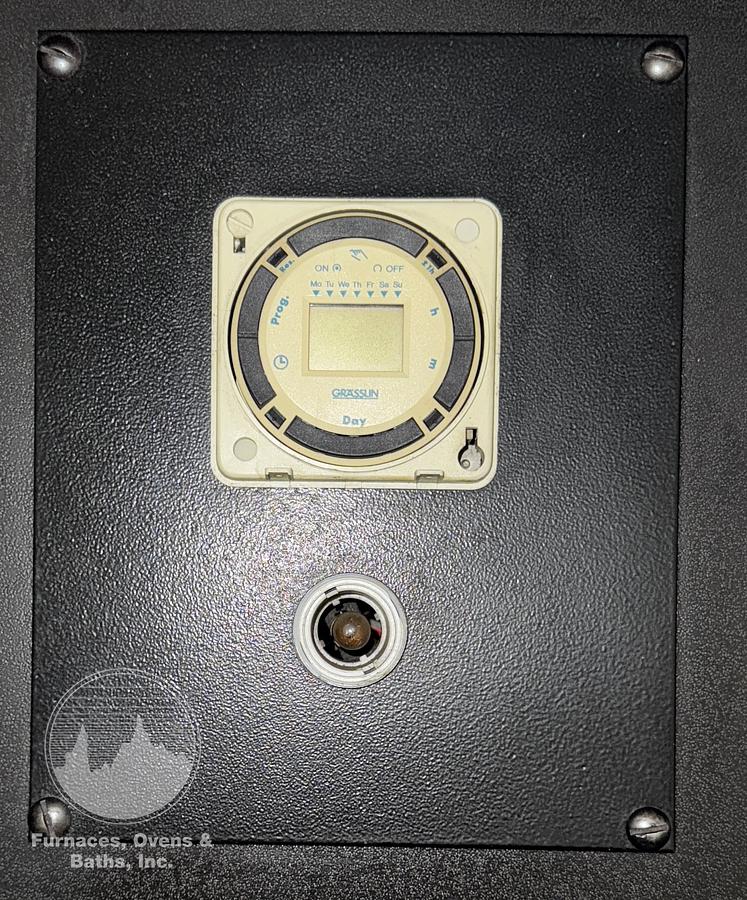 Used 36"W x 48"H x 24"L, Blue M DC-246G Cabinet Oven, 600°F, Stainless Interior