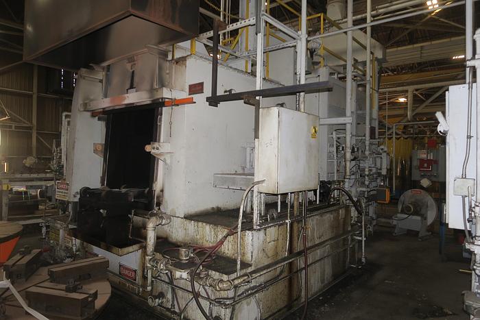 Used Surface Combustion Super Allcase Integral Quench Furnace, 36"W x 36"H x 72"L, Gas Fired, 1750°F