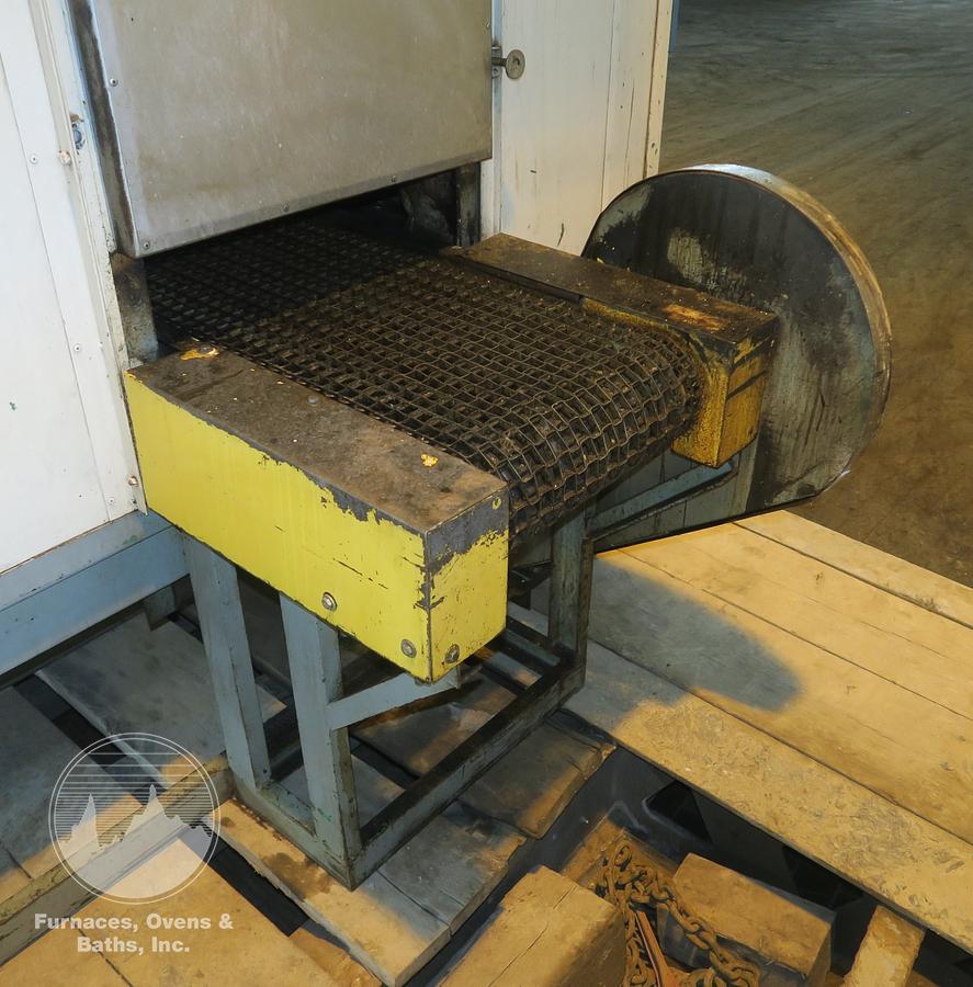 Used Jensen Industries Conveyor Oven, 18"W x 23"H x 12'L, Gas Fired, 550°F