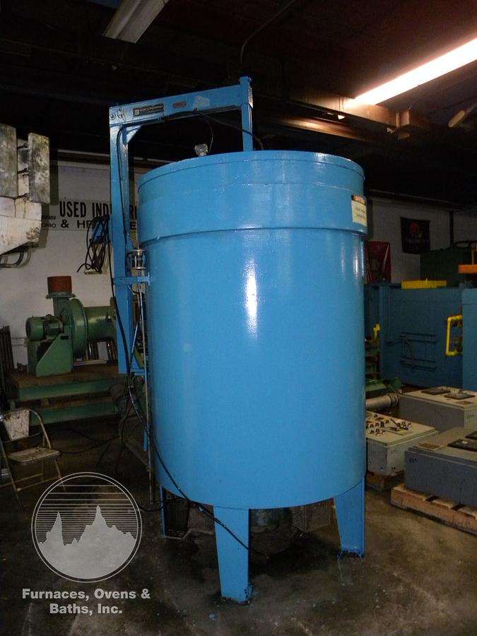 Used L&N/Lindberg Pit Nitrider, 28" Dia. x 48"Dp, Electric, 1200°F