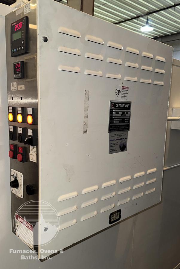 Used 48"W x 60"H x 48"L, Grieve TBH-500, Electric, 500-F, Stainless Steel w/Cart, LIKE NEW