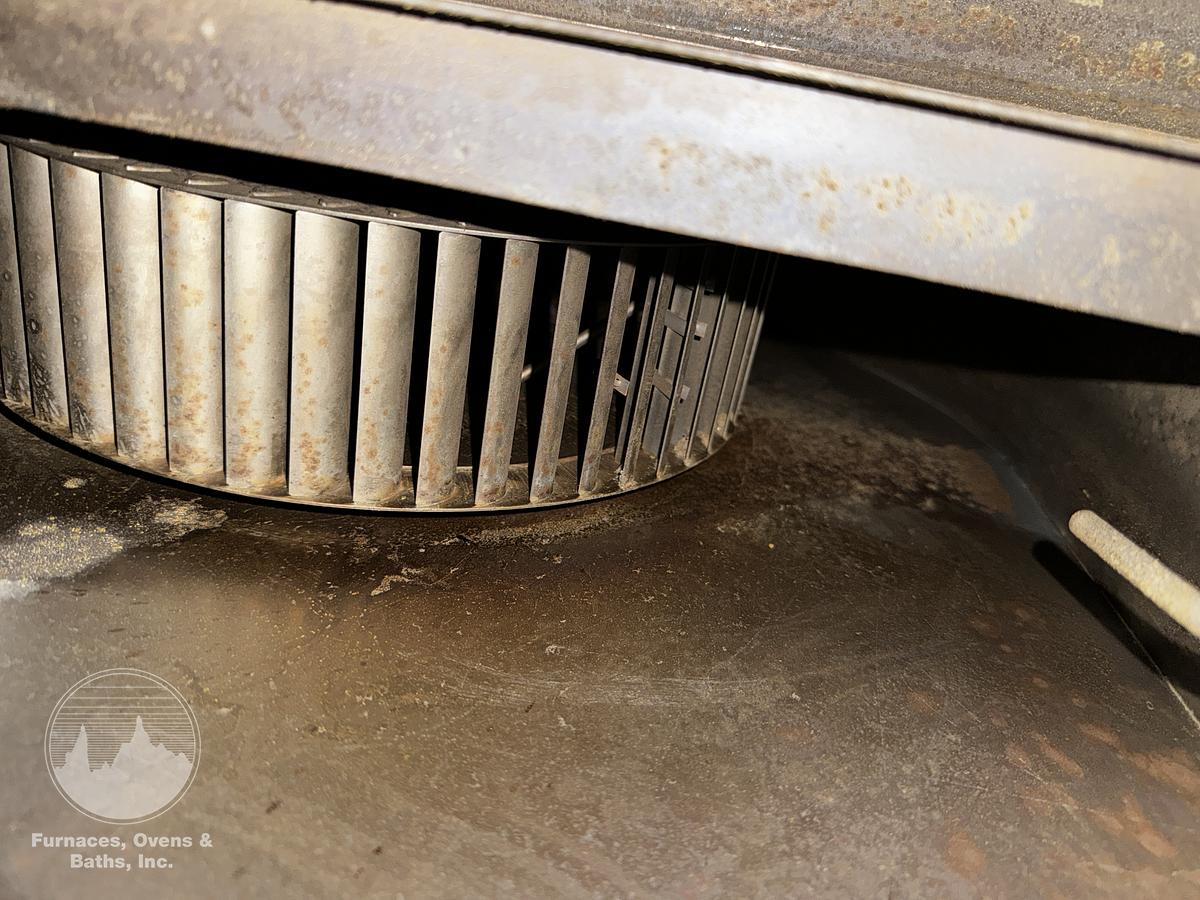 Used 48"W x 36"H x 24"L Blue M 9980 Ultra Temp Inert Gas Cabinet Oven, 1100°F, Electric