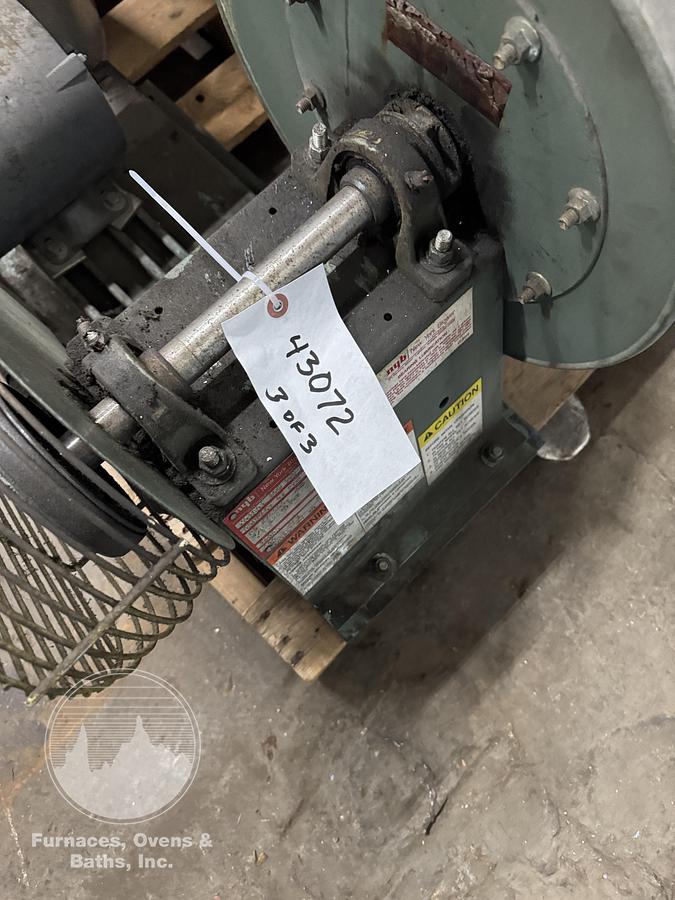 Used 60"W x 84"H x 60"L, Wisconsin Oven, Gas Fired Walk-In Oven, 500°F