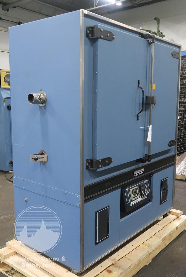 Used 48"W x 36"H x 24"L Blue M DC-1406F Cabinet Oven, 662°F, Electric