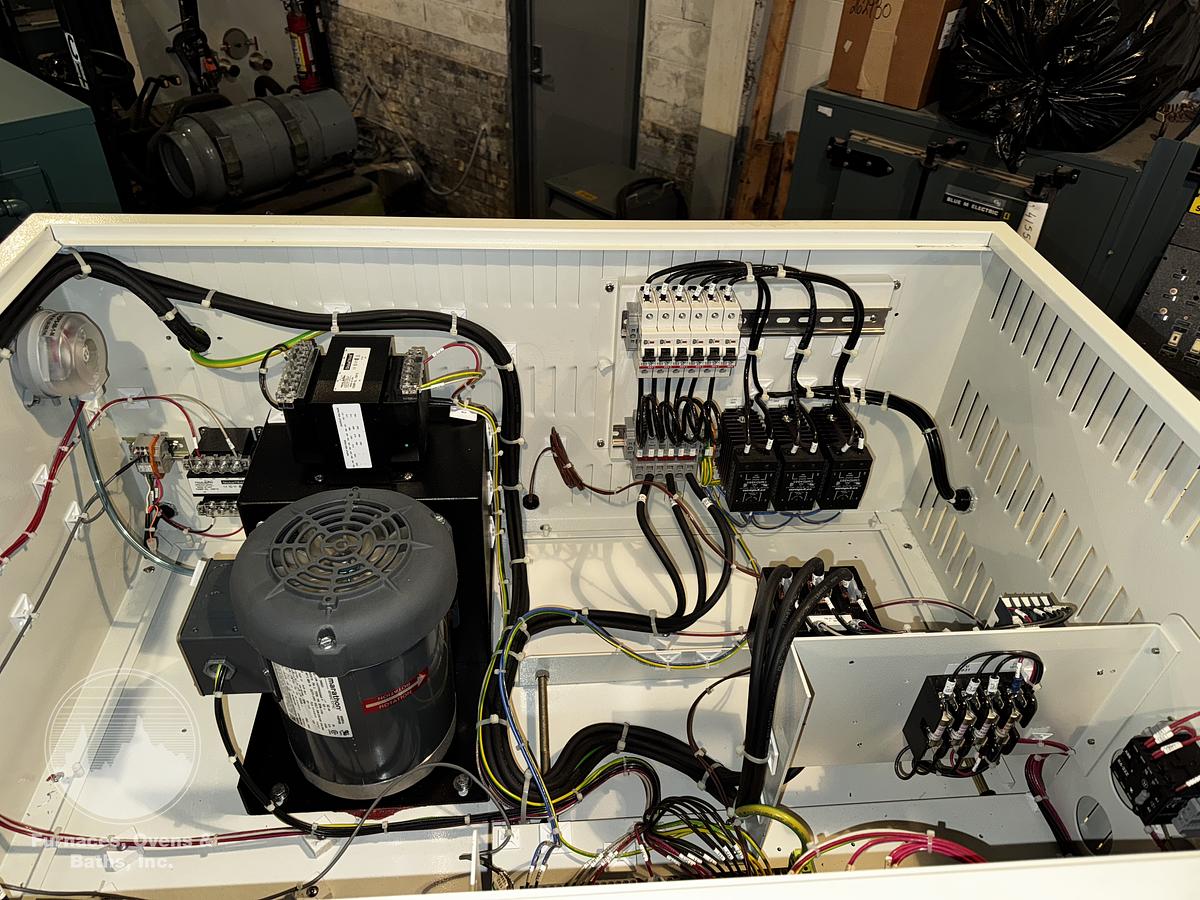 Used 48"W x 48"H x 24"L, Blue M DCW-326 Cabinet Oven, Stainless Steel Interior, 600°F