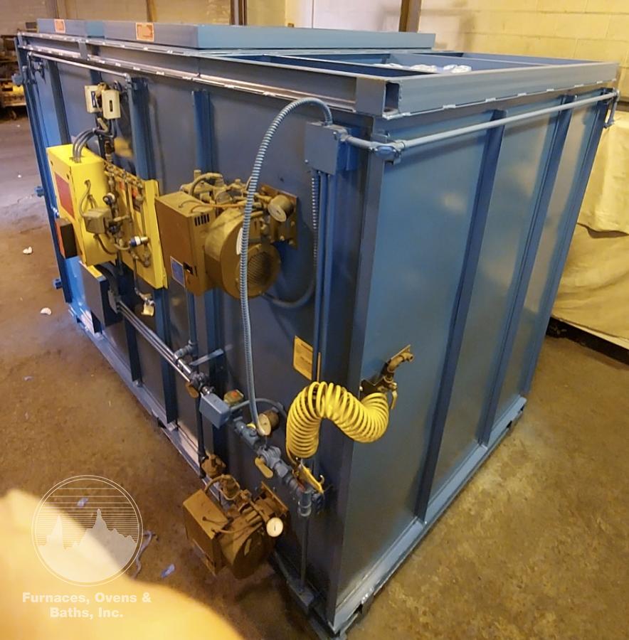 Used 60"W x 72"H x 88"L, Pollution Control Products PTR 222 5024 Burn-Off Oven, Natural Gas Fired