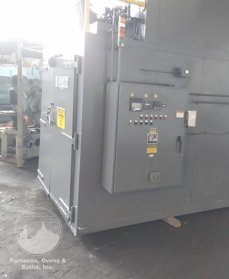 Used 72"W x 78"H x 120"L, Grieve WTC6106-650 Walk-In Oven, 650°F, Gas Fired