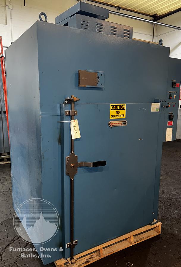 Used 36"W x 48"H x 36"L, Gruenberg T45H360, Electric Truck Oven, 450°F