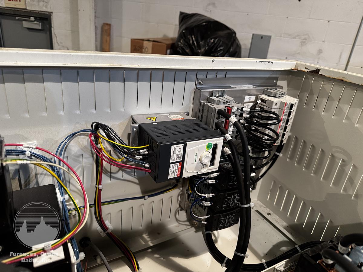 Used 48"W x 48"H x 24"L, Blue M DCW-326 Cabinet Oven, Stainless Steel Interior, 600°F, Power Exhuast