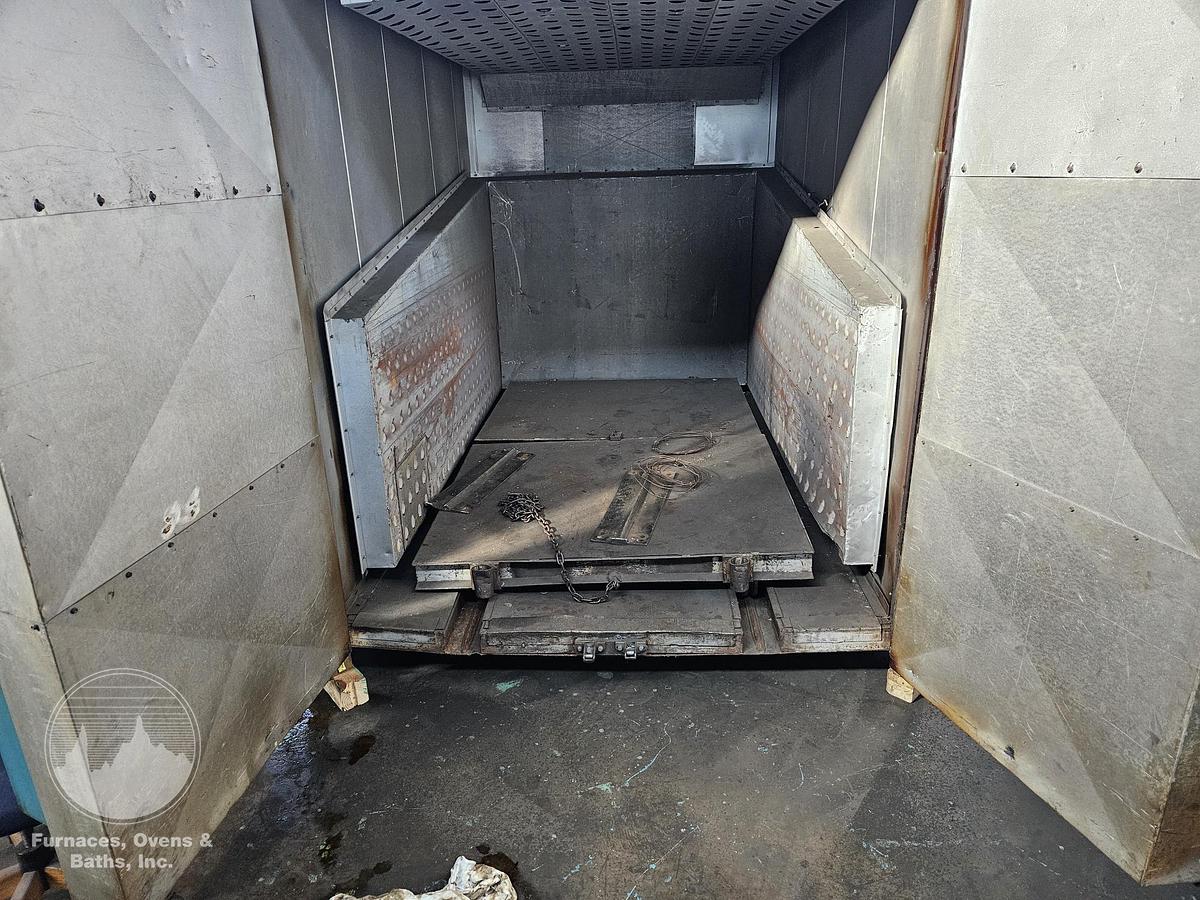 Used 60"W x 72"H x 96"L, Precision Quincy Class A Gas Fired Walk-In Oven, 850°F, Solvent Rated