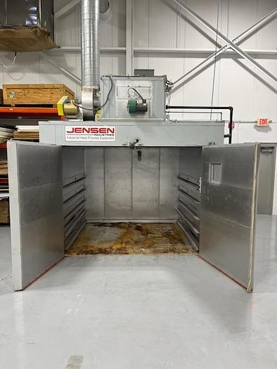 Used 98"W x 80"H x 96"L, Jensen Industries, 500-F, Gas Fired, Solvent Rated