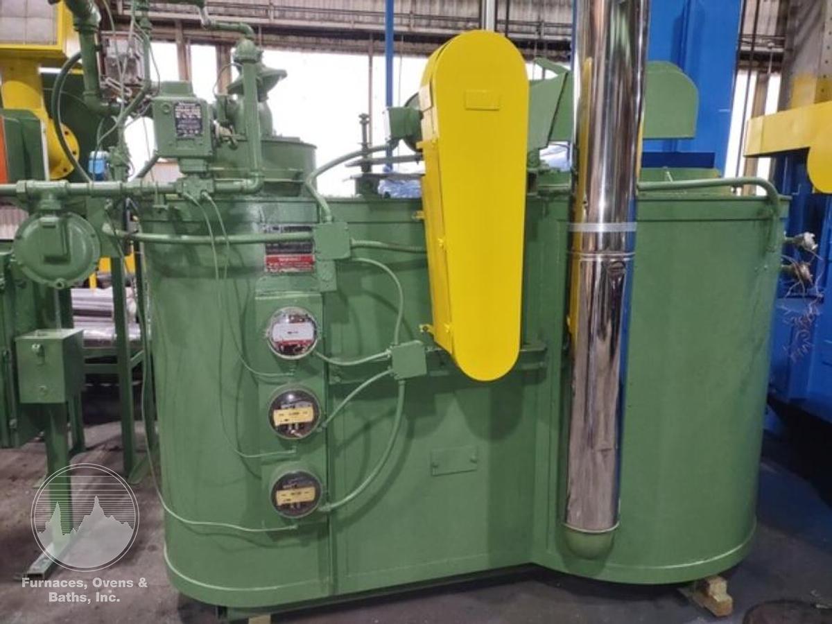 Used Lindberg Pit Temper, 28" Dia. x 28" Dp, Gas Fired, 1250°F