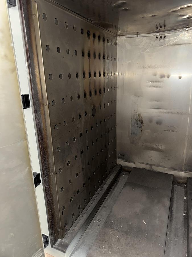 Used 36"W x 60"H x 48"L Blue M Truck Oven Model DCRI-606, 600°F, Electric