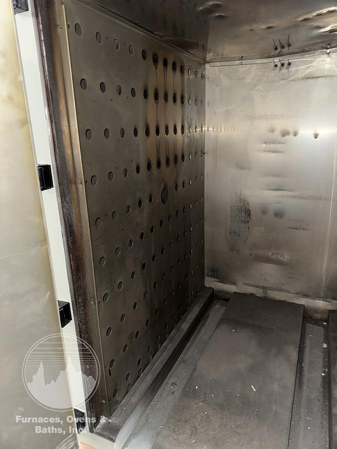 Used 36"W x 60"H x 48"L Blue M Truck Oven Model DCRI-606, 600°F, Electric