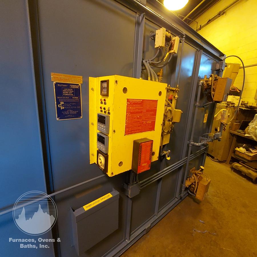 Used 60"W x 72"H x 88"L, Pollution Control Products PTR 222 5024 Burn-Off Oven, Natural Gas Fired