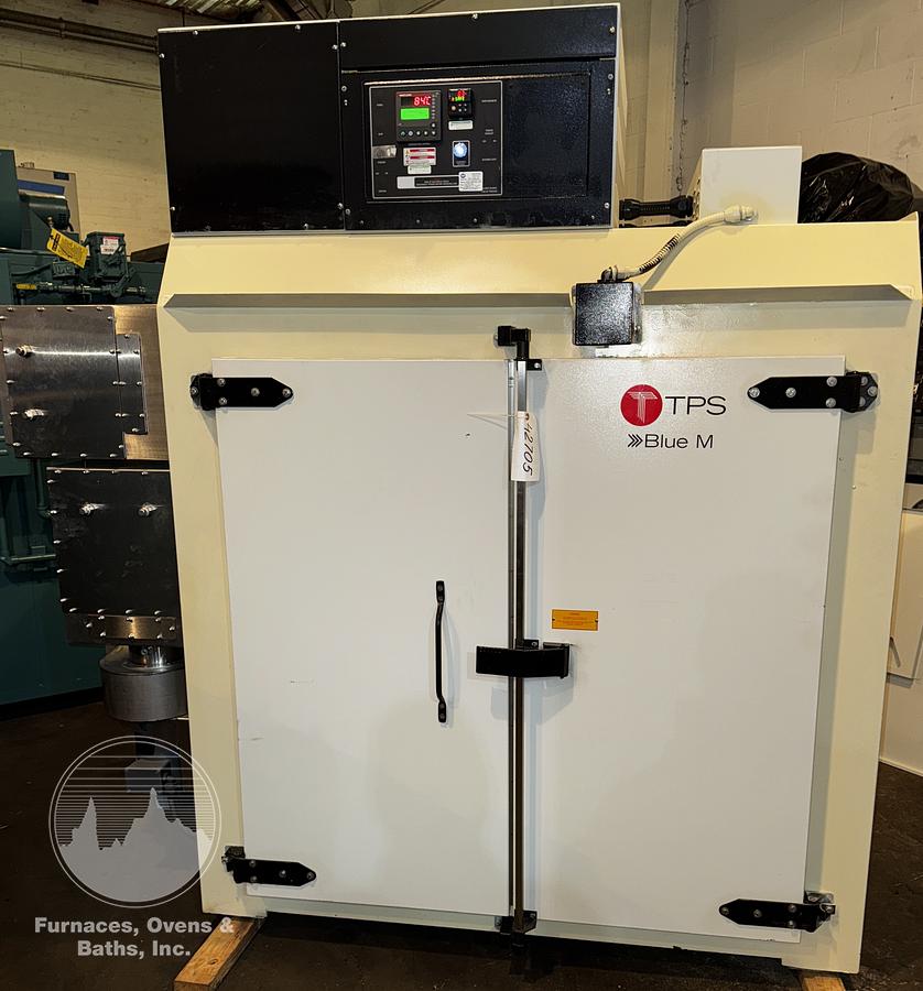 Used 48"W x 48"H x 24"L, Blue M DCW-326 Cabinet Oven, Stainless Steel Interior, 600°F, Power Exhuast