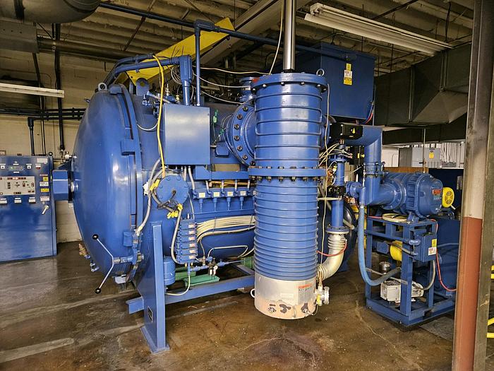 Used Abar Ipsen HR50x48-2 Vacuum Furnace, 2400-F, 2 Bar, Diffusion Pump