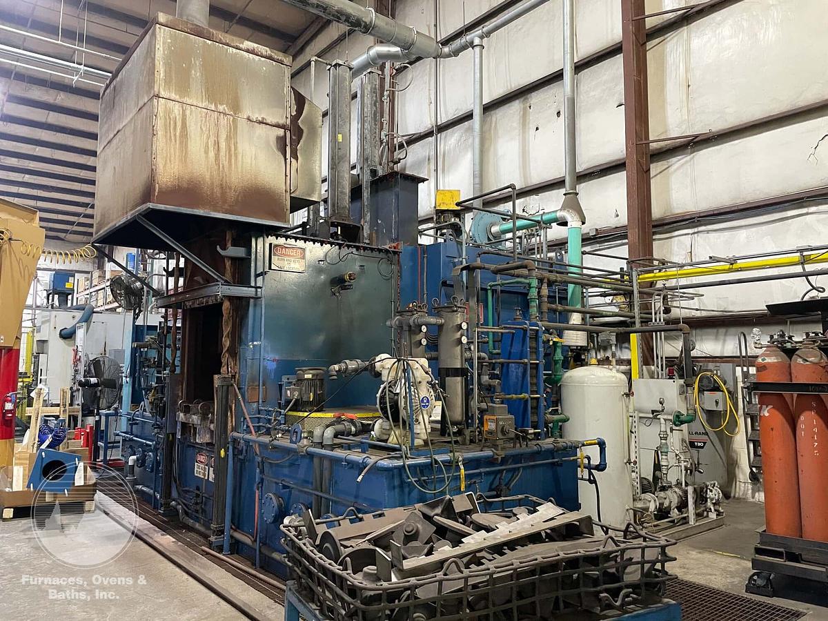 Used Surface Combustion Super Allcase Integral Quench Furnace, 36"W x 36"H x 48"L, Gas, 1800°F