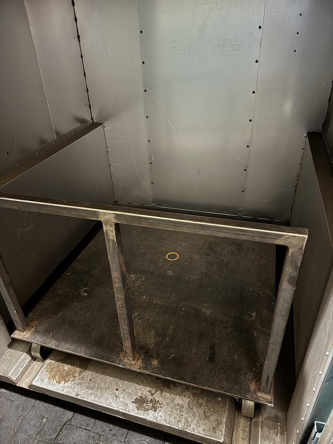 Used 48"W x 60"H x 48"L, Grieve TB-550, Electric, 550-F, w/Cart